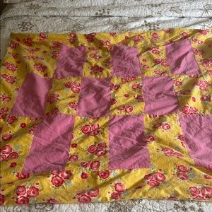 Floral Patchwork Quilt